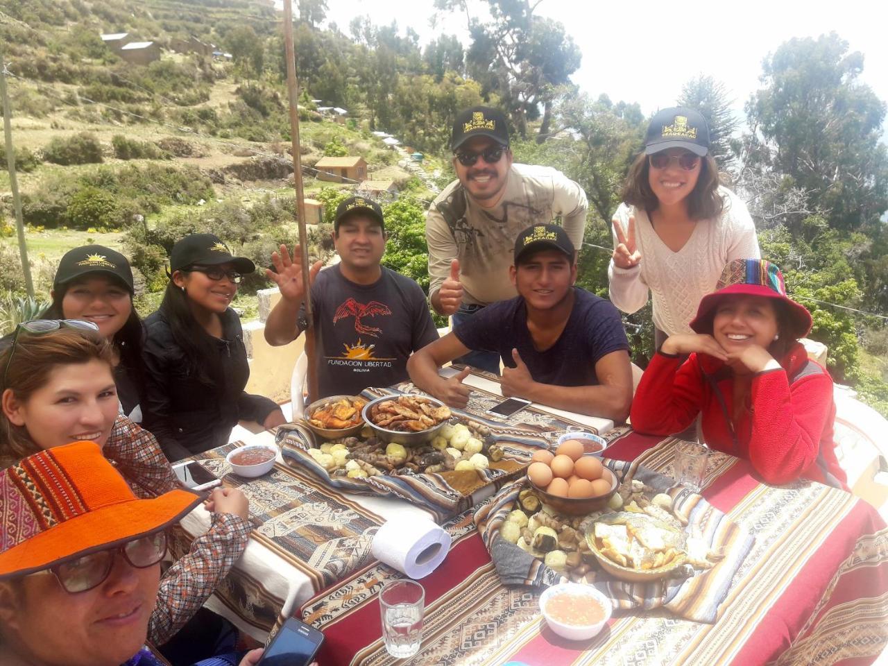 Hostal palacio del inca Comunidad Yumani Esterno foto